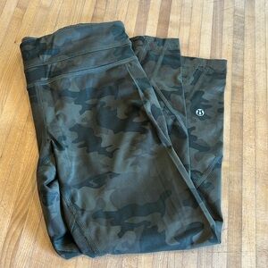 Lululemon Camo Crop Leggings